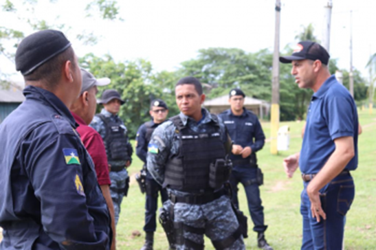  Ismael Crispin faz visita no Distrito de São Carlos no baixo Madeira