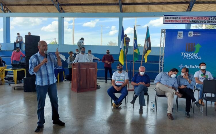  Seringueiras será contemplada com R$ 5 milhões em investimentos e Ismael Crispin agradece governador