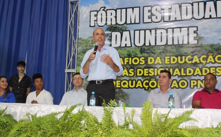  São Miguel do Guaporé: Deputado Ismael Crispin participa do Fórum Estadual da UNDIME