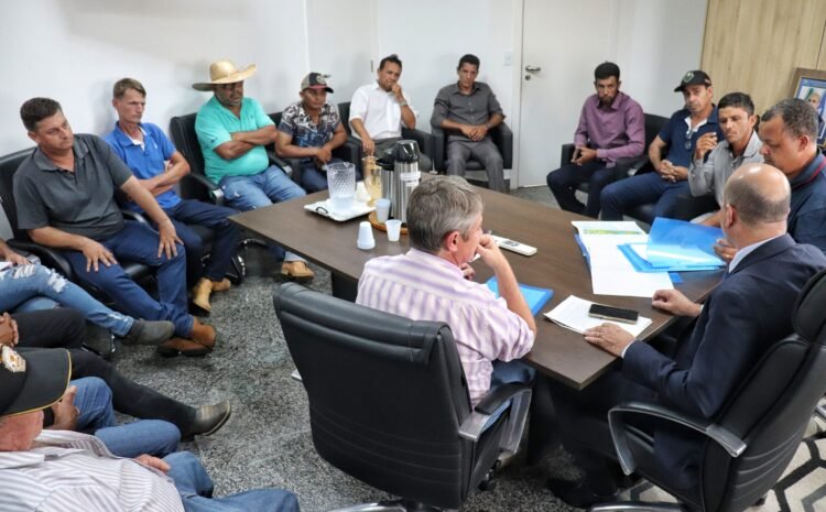  Ismael Crispin recebe produtores rurais e Secretário da Sedam para discutir uso da RDS Serra Grande