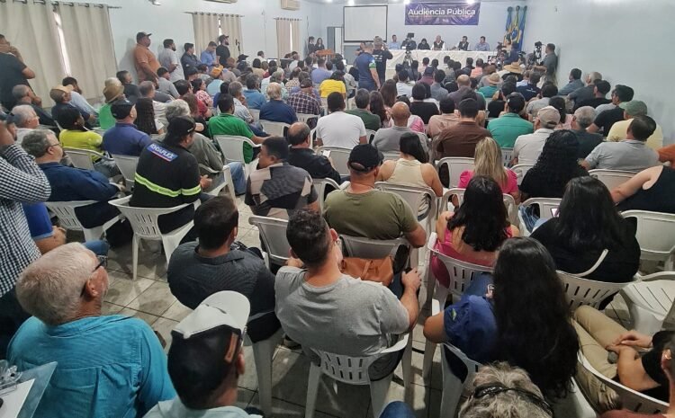  Ismael Crispin conduz audiência em Alta Floresta sobre o ZSEE e reforça compromisso com desenvolvimento justo para Rondônia