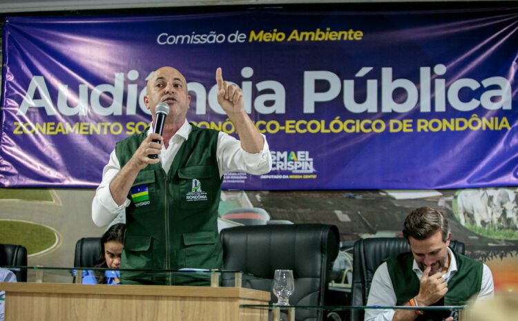 “Rondônia mudou, e o zoneamento precisa acompanhar essa nova realidade”, afirma deputado Ismael Crispin durante audiência