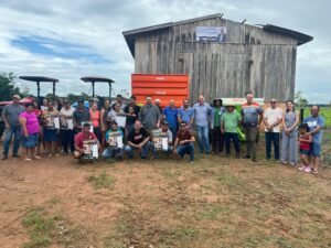 Ismael Crispin conclui entregas de 2025 com apoio à produção rural em São Miguel do Guaporé